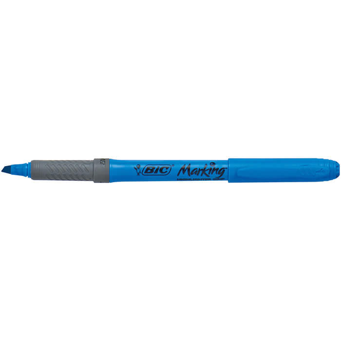 BIC | Marcador Fluorescente Highlighter Grip – Azul