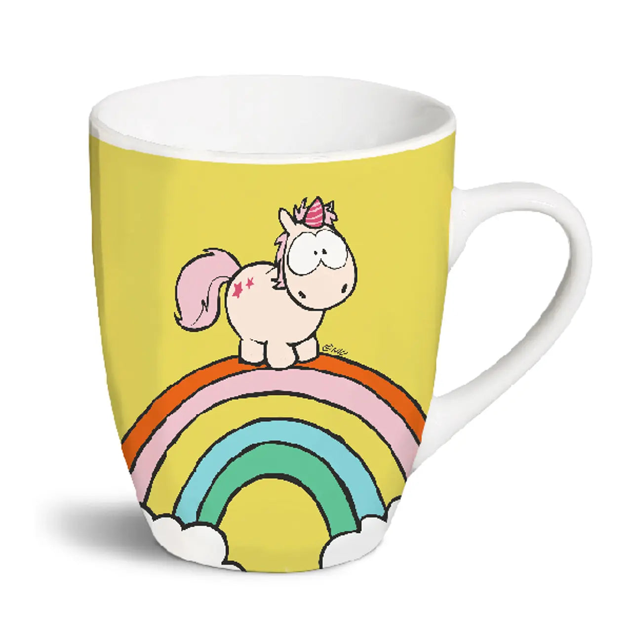 Nici | Caneca "Que Sejas Um Arco-Irís na Nuvem de Alguém!"