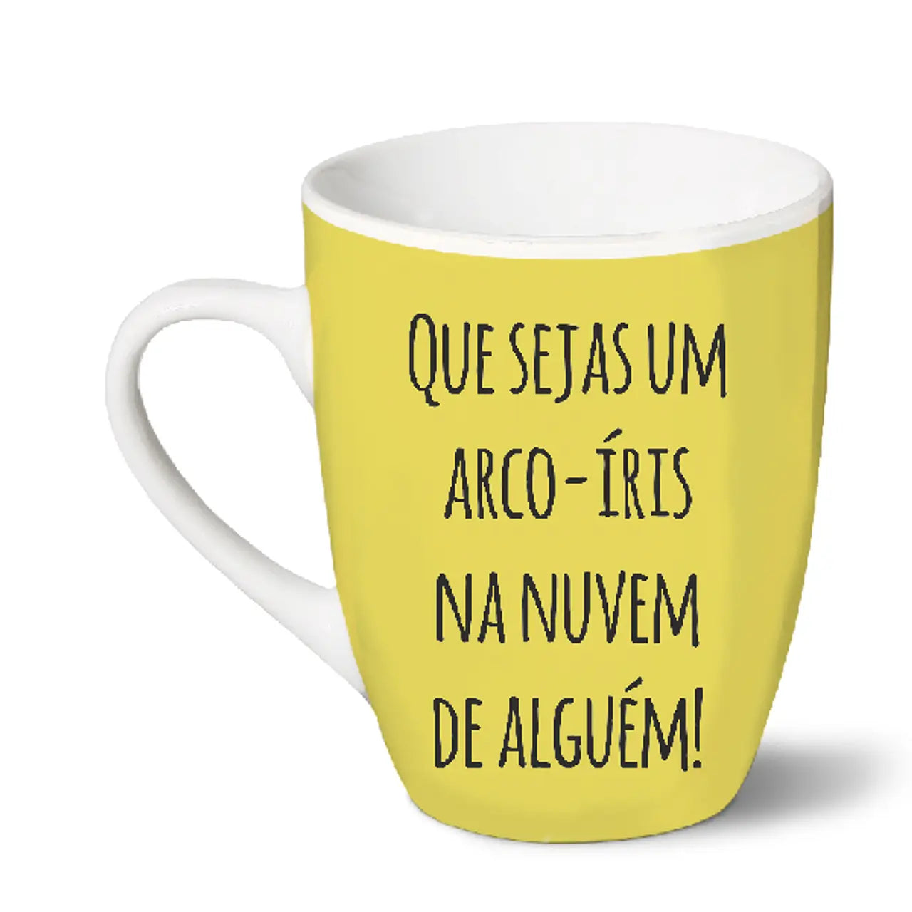 Nici | Caneca "Que Sejas Um Arco-Irís na Nuvem de Alguém!"