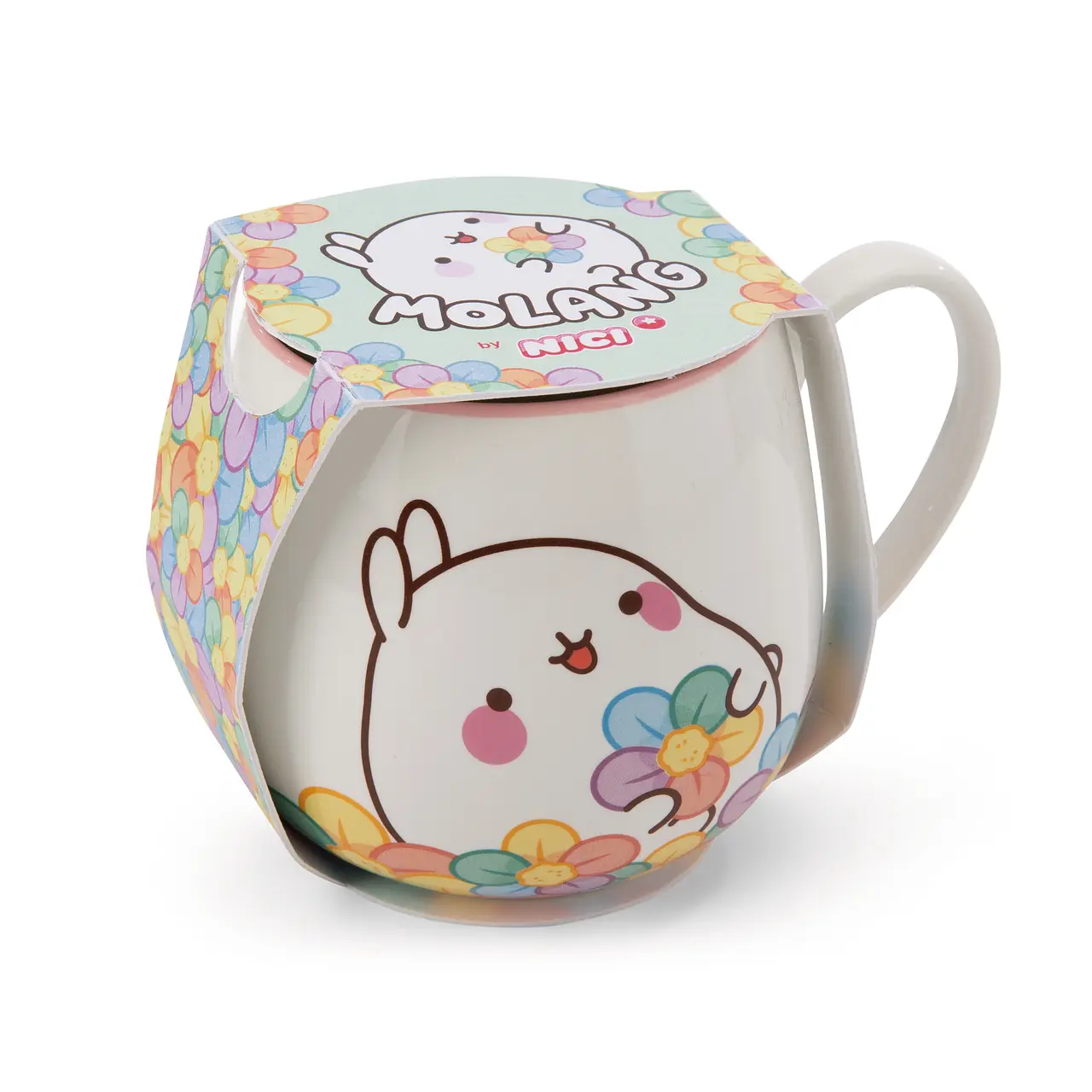 Nici | Caneca "Molang c/ flores"