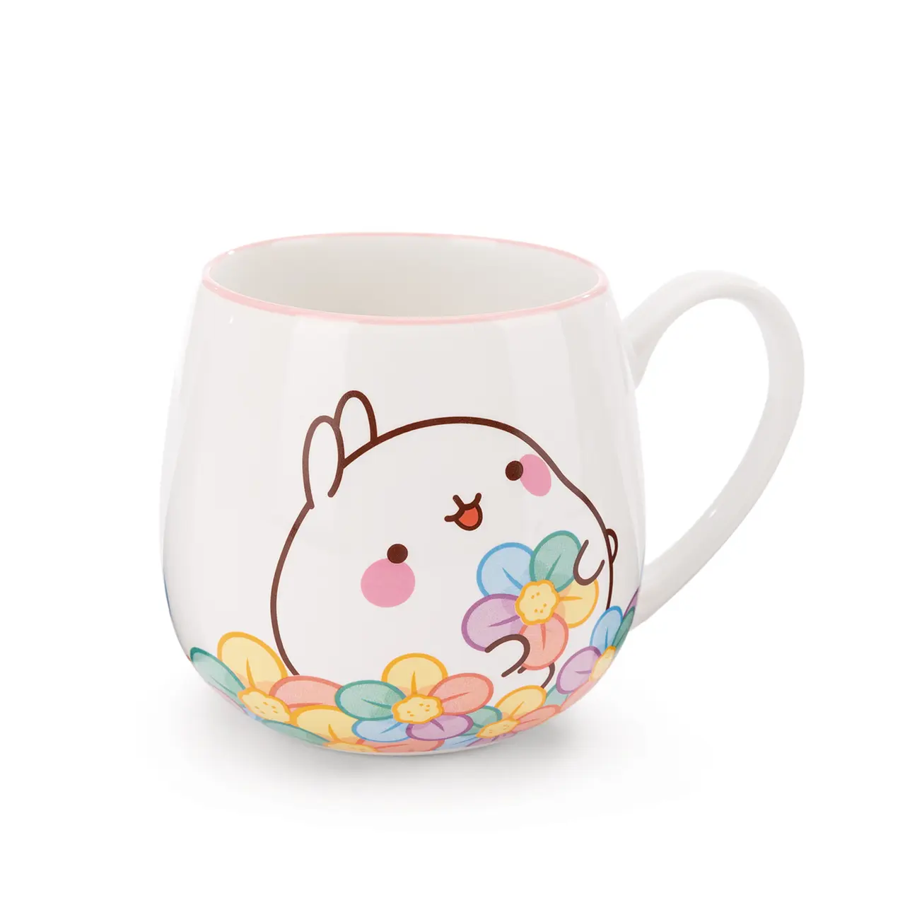 Nici | Caneca "Molang c/ flores"