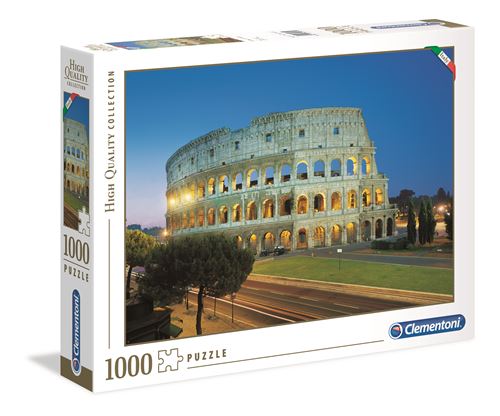 Clementoni | Puzzle Coliseo de Roma | 1000 piezas