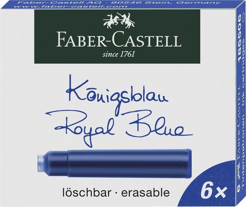 Faber-Castell | Recarga para Caneta de Tinta Permanente | Azul