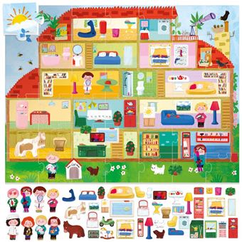 Headu | Giant Playset Puzzle The Doll House