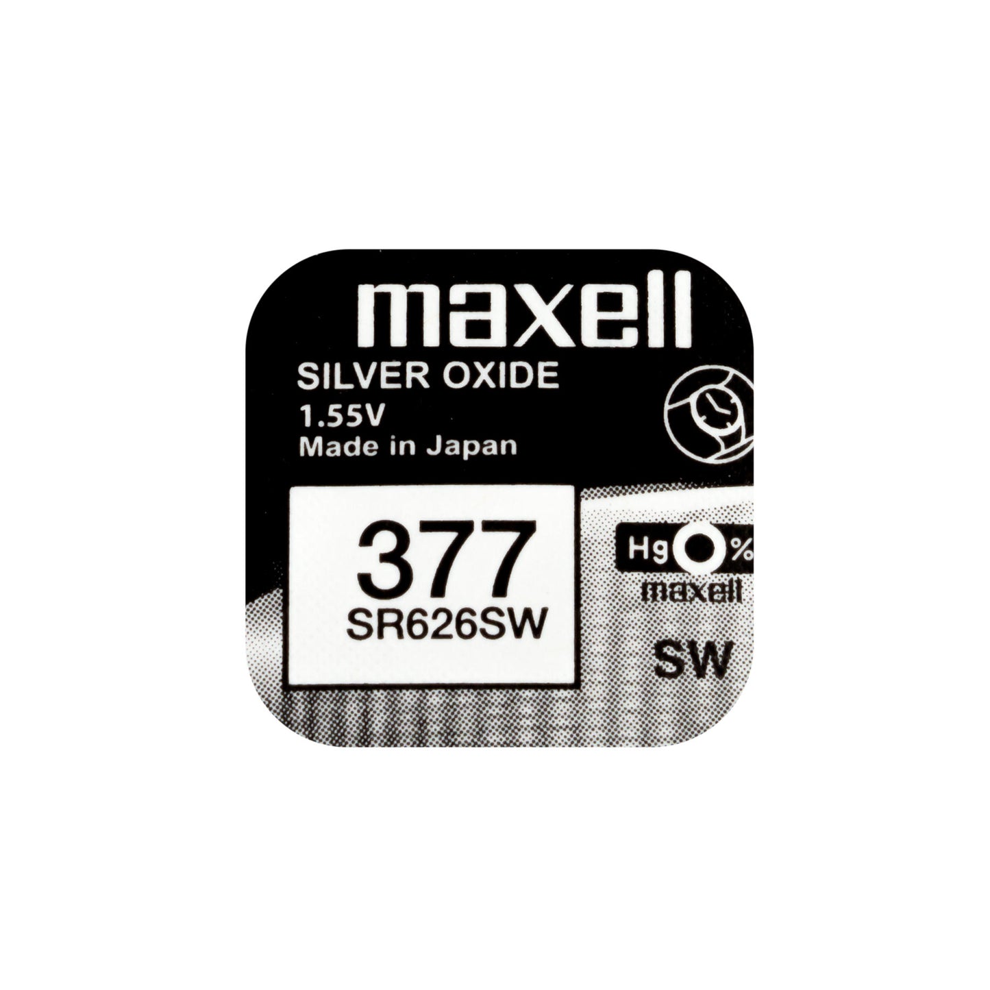 Maxell | Batería para Reloj SR626SW (377)