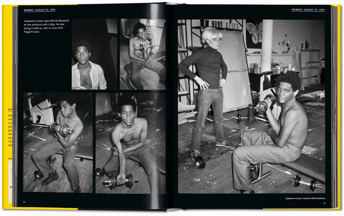 Taschen | Warhol on Basquiat. The Iconic Relationship Told in Andy Warhol’s Words and Pictures