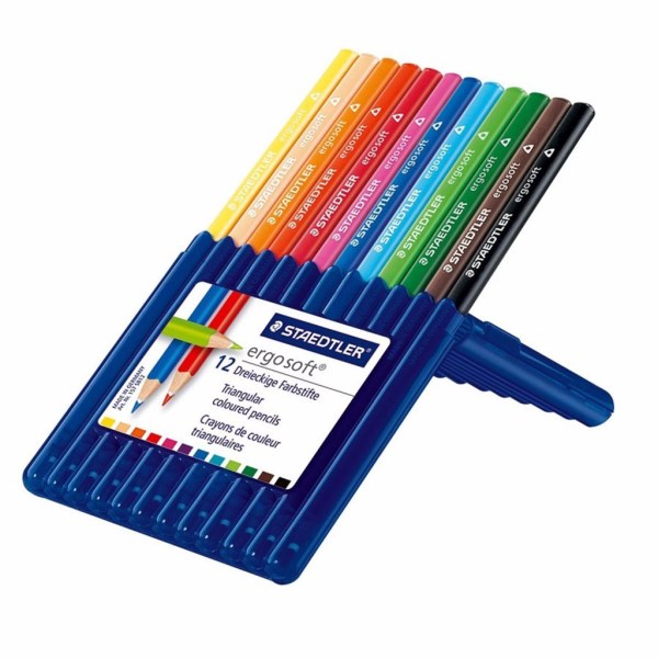 Staedtler | Lápis de Cor Ergosoft | 12 un