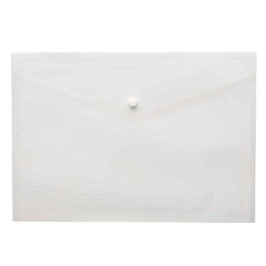 Envelope com mola A4 | Transparente