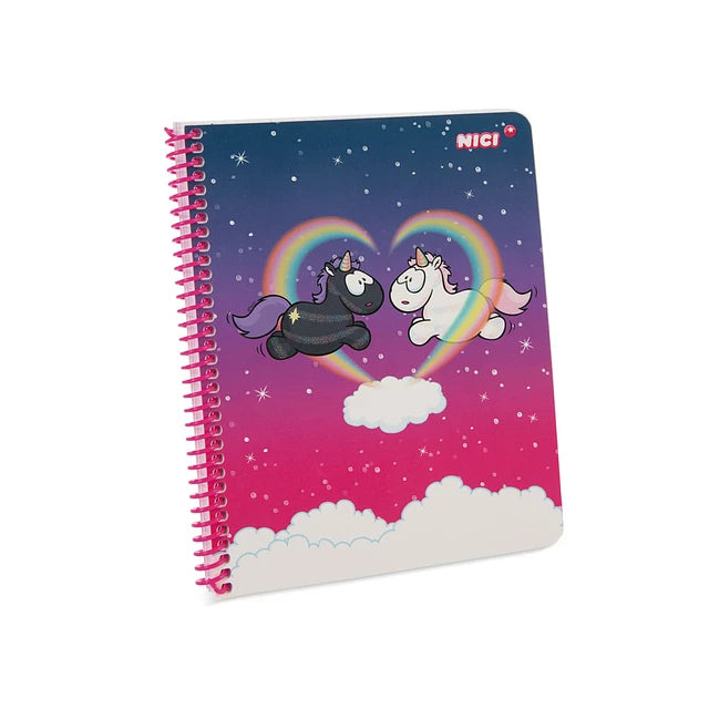 nici | Unicornio Cuaderno de espiral