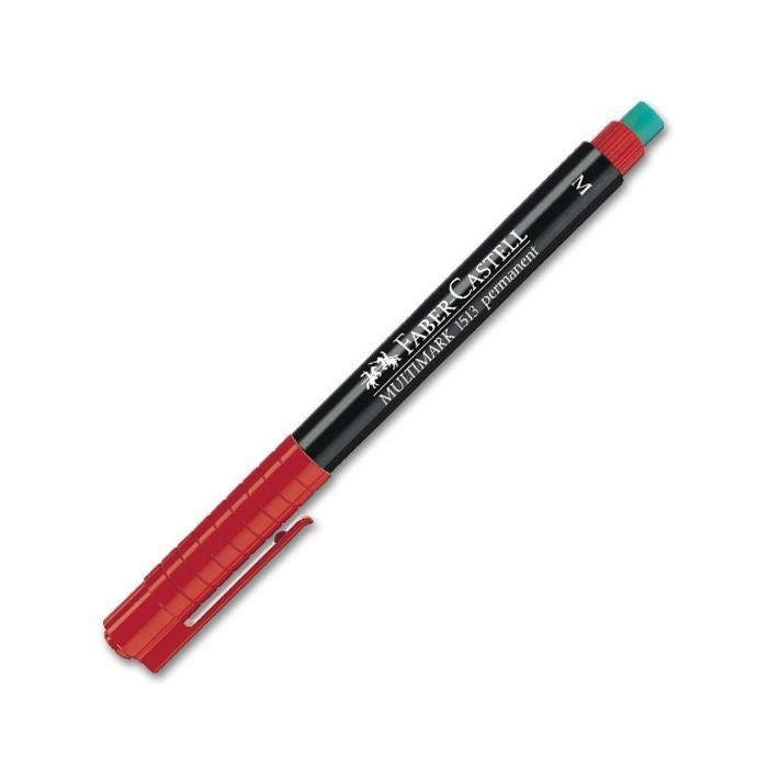 Faber-Castell | Marcador para Acetato | 0,9 mm | Vermelho