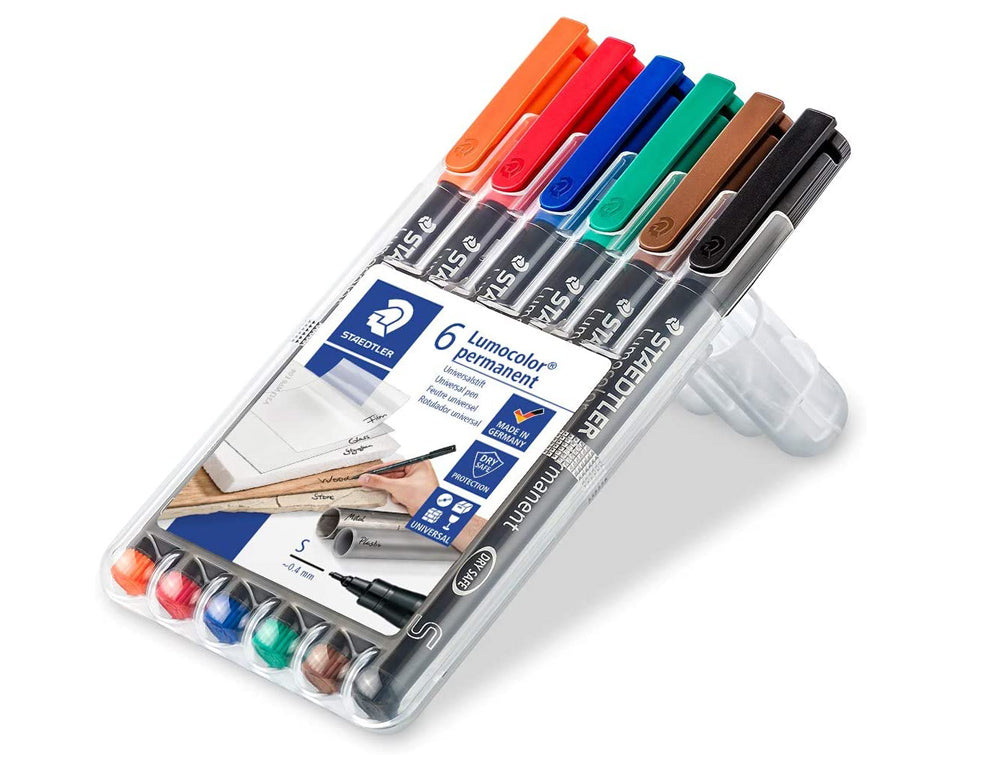 Staedtler | Marcadores Lumocolor Ponta 0,6 mm