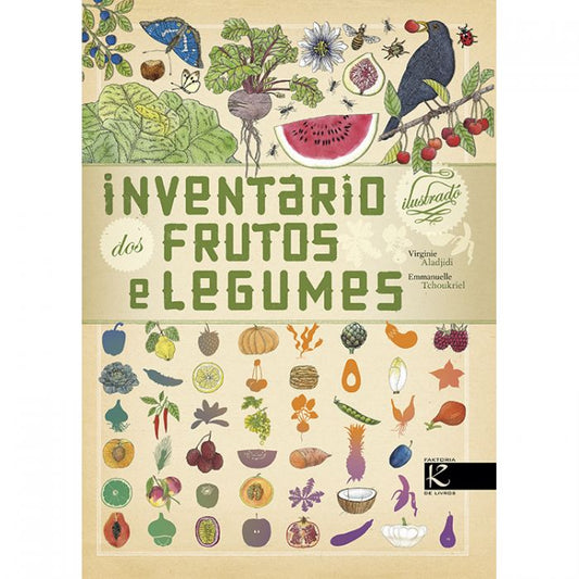 Kalandraka | Inventario ilustrado de frutas y verduras.