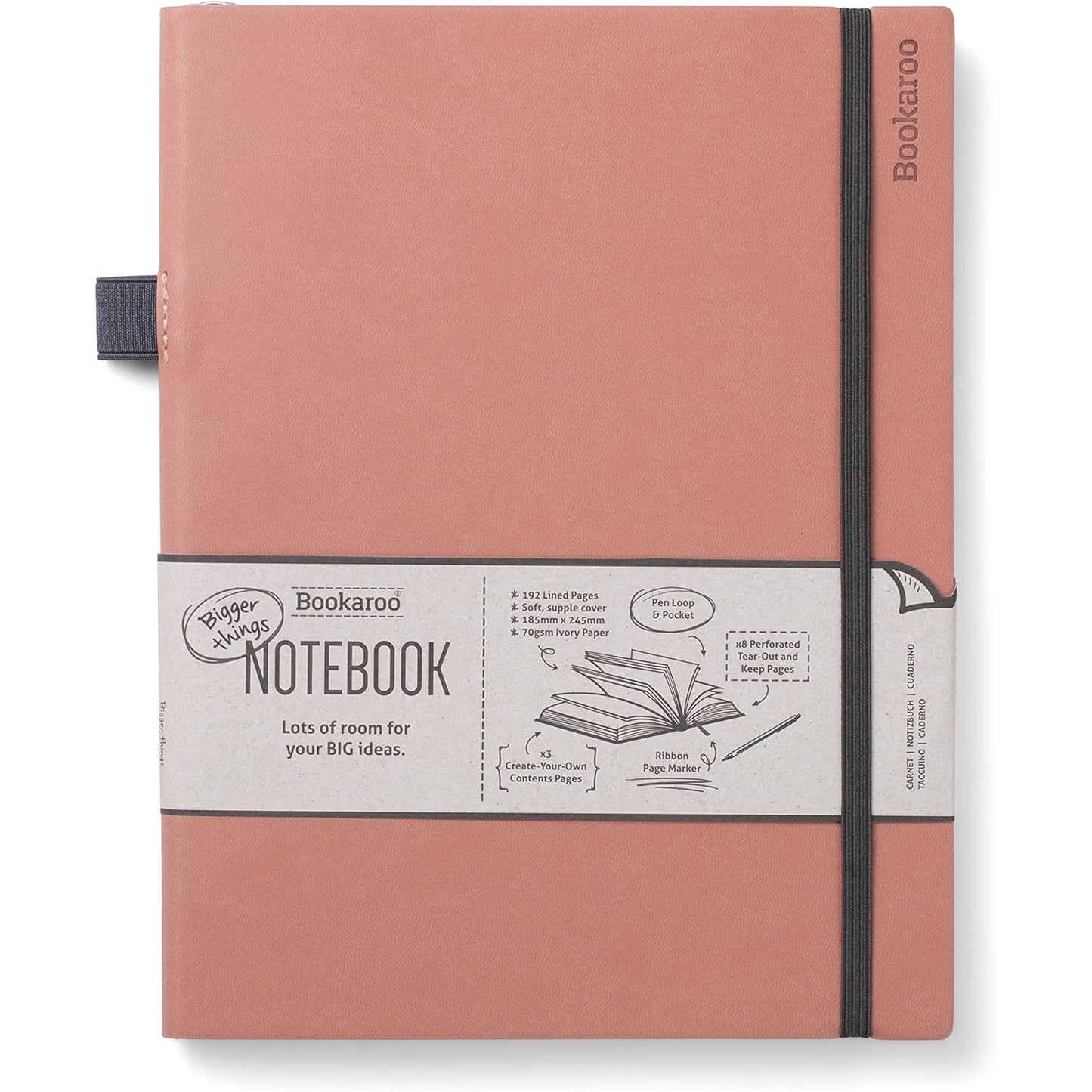 Bookaroo | Bigger Thing Notebook | Rosa