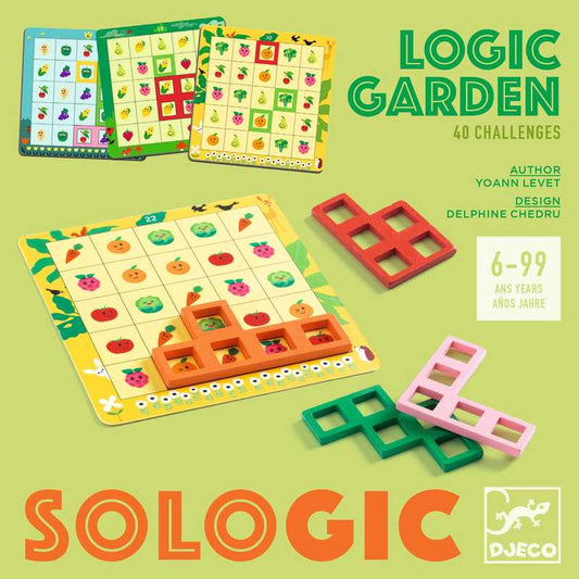 Djeco | Jardín Lógico | Juego de lógica y paciencia