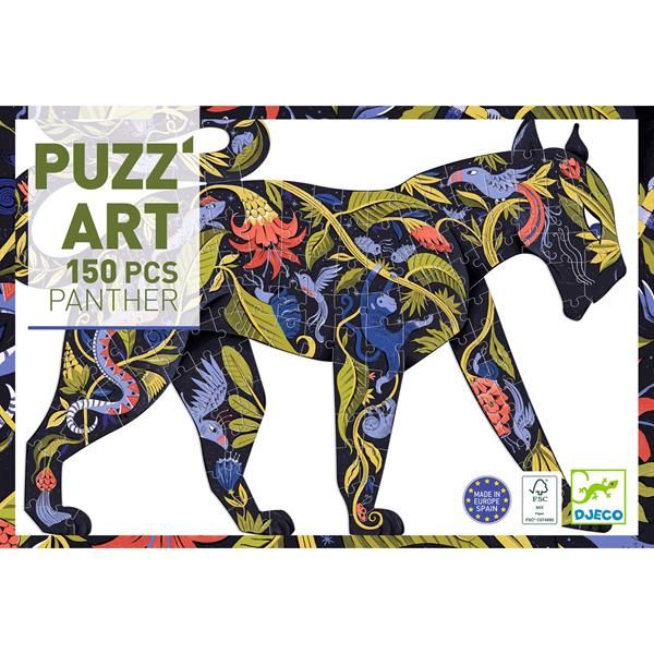 Djeco | Puzz'Art Pantera | 150 Peças