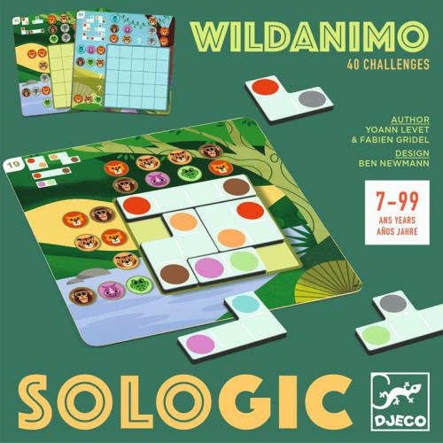 Djeco | Wildánimo | Juego de lógica y paciencia