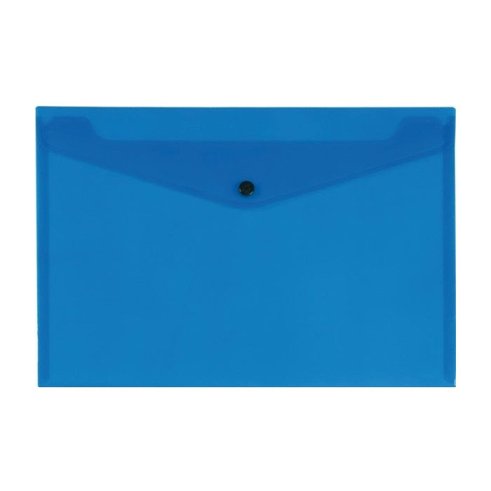 Envelope com mola A4 | Azul