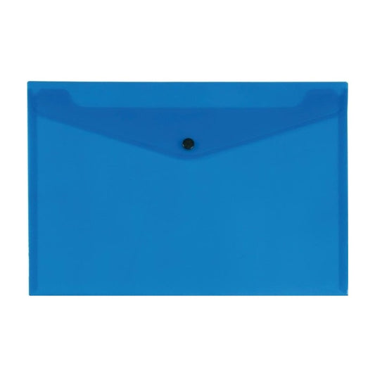 Envelope com mola A4 | Azul