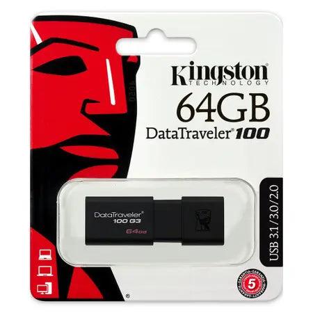 Kingston | Unidad flash de lápiz | 64GB