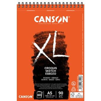 Canson | Bloque Croquis XL | 90g | A5