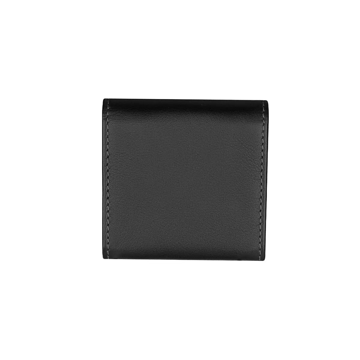 Rubre | Porta-Moedas Duplo em Pele | Preto