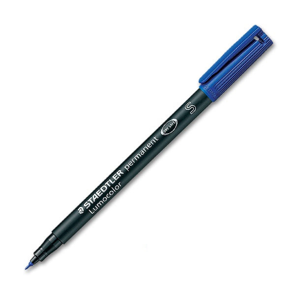 Staedtler | Marcador Lumocolor Ponta Fina 318-3 | Azul