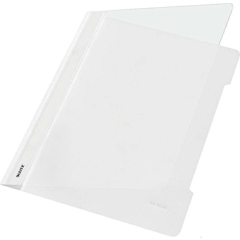 Funda para archivador A4 de polipropileno Leitz | Blanco