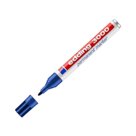 Edding | Marcador Permanente 3000 | Azul